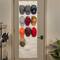 Household Essentials 68" Natural Cotton Over the Door Cap & Hat Organizer